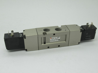 SMC EVF5420-5YOB-03F Solenoid Valve 5 Port 24VDC 0.15-0.9mpA USED