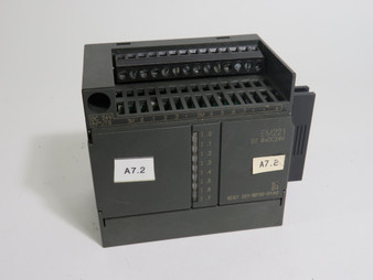 Siemens 6ES7221-1BF00-0XA0 Input Module 24VDC *Missing Door* USED