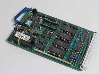 Marposs 6840013405 PC Board Module *Missing Clip & 1 Memory Chip* USED