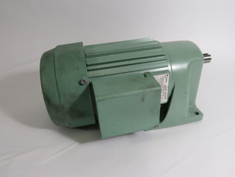 Tsubaki Gearmotor 1:15 0.2kw 100/120RPM 200/220V 3Ph 1.2/1.1A 50/60Hz USED