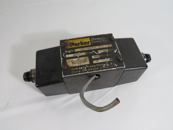 Parker D3W4CNYC4-14 Directional Control Valve 120V@60Hz *No Knobs on Coils* USED