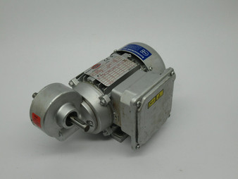 Motori Bonora Asynchronous Motor 20:1 12Nm 0.12HP 1360RPM 230/400V 56B TEFC USED