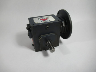 Grove Gear GRG-BMQ-821-50-L-56 Ironman Right Angle Gear Reducer 50:1 Ratio USED