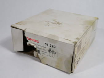 Topring 51.220 Combination Filter/Regulator + Lubricator 1/4" NPT NO GAUGE NEW