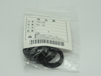 Sakagami SDR-30F Scraper Heat Resistant Dust Seal 30mm ID x 6.5mm W *4-Pack* NWB