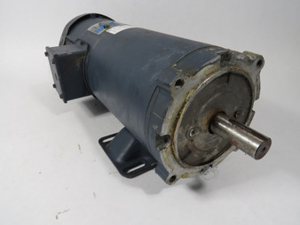 Leeson 1.5HP 1750RPM 180V S56CZ TEFC 7.6A 54Lbs-In No Key USED