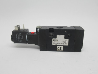 Parker B5G1ACB53C 2-Pos Solenoid Valve 1/4" 120V@50/60Hz 145psi 5.3W USED