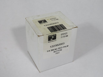 Ross 1223B2003 Directional Control Push Button Valve 1/4" NPT NC SEALED NEW