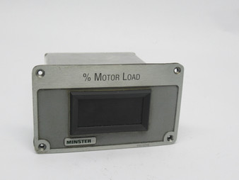 Minster 490-0248 % Motor Load Panel Meter USED