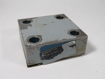 Rexroth LFA-25D-70/F Logic Valve Cover REPAINTED/LOOSE NAMEPLATE USED