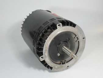 US Motors 3/4HP 1725RPM 208-230/115V 56J ODP 1PH 60Hz SHELF WEAR BLACK NOP