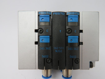 Festo CPV-14-VI-10P-14-3A-1C-N-2-CTC+H4DB Solenoid Valve Bank NOP