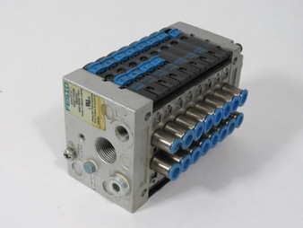 Festo CPV10-VI-10P-10-8A-IC-R-U-4J4M Valve Manifold Assembly SHELF WEAR USED