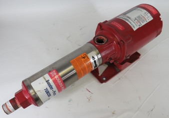Goulds 7GBC05 Booster Pump C/W Franklin Motor 1/2HP 3450 RPM 575V 56J DP USED