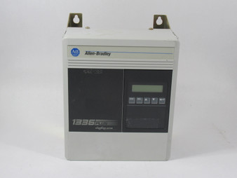 Allen-Bradley 1336S-BRF30-AA-EN4-HAP-L6 Adj. Frequency AC Drive Ser. D 3HP USED