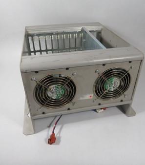 Siemens 575-2124 Ser.A Mounting Rack  9 Slots  USED