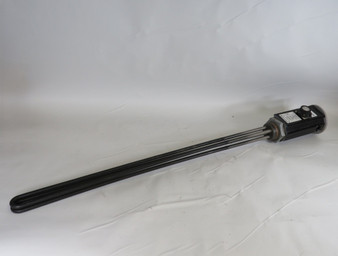 Caloritech CXFT240P2R Immersion Heater 2" NPT 32" Immersion L 4kW 600V 1Ph USED