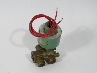 Asco 8321A5 Solenoid Valve 1/4" NPT 120V@60Hz 110V@50Hz 10-200 psi USED