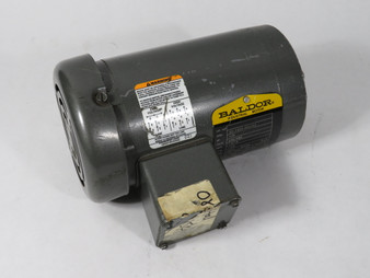 Baldor 1/6HP 1725RPM 230/460V 42CZ TEFC 3Ph 1.2/0.6A 60Hz SCRATCHES/NO FEET USED