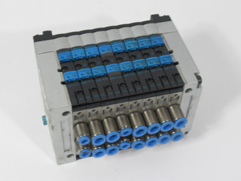 Festo 18200 CPV10-VI-10P-10-8A-MP-N-Y-CJJC4J+URB Valve Manifold 10Bar USED