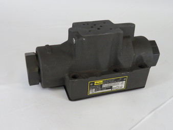 Parker D61VW009C6NYCF4 Pilot Operated Directional Control Valve BASE ONLY USED