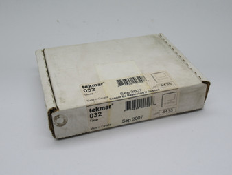 Tekmar 032 Micro-Processed Based Timer 24V 60Hz 3VA SEALED NEW