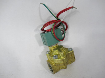 Asco 8221G005 Solenoid Valve 3/4" NPT 5-150 psi 120V 60Hz 110V 50Hz USED