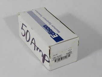Edison JDL50 Time-Delay Fuse 50A 600V 10-Pack NEW