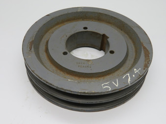 Browning 2B5V74 Sheave 1/2 – 2-7/16” B Bushing 2-Groove 7.68" OD 5V Belt USED