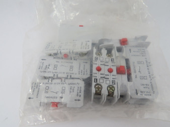 Danfoss 037H0112 Auxiliary Contact Block CB-NC 600V 500VA 10A WHITE 10-Pk NOP