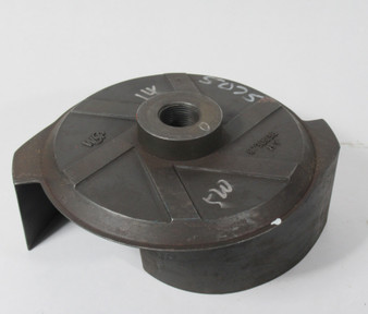 Wemco Self Priming 0730038 Pump Impeller 1-1/8" Threaded ID 10-1/2" OD USED