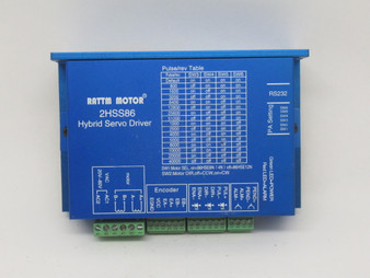 Rattmmotor 2HSS86 Hybrid Stepper Servo Driver 20-80VAC USED