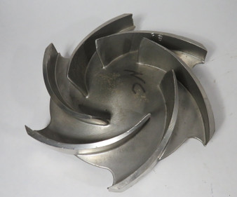 Goulds C00262A02 58434 6-Vane Impeller 3x4-10H CF8M RUST/SHELF WEAR USED