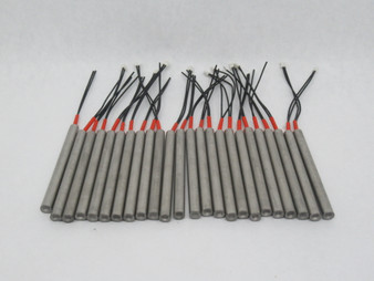 Generic TY24V50W Cartridge Heater 24V 50W 12cm Length 11cm Cable LOT OF 24 NOP