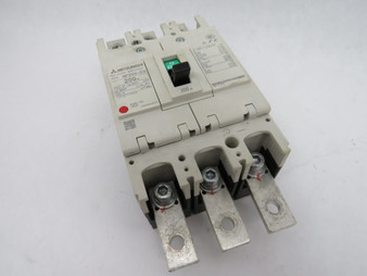 Mitsubishi NF250-CV3P200A Circuit Breaker 200A 600V 3 Pole USED