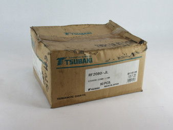 Tsubaki C2080HCL Roller Chain Connecting Link 2" Pitch 50-Pack BOX DAMAGE NEW