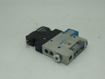 Festo 162508 VADMI-95 Vacuum Generator 2-8bar 20.4-26.4VDC 1.5W *No Caps* USED