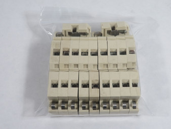 Weidmuller SAKK-10-KER/WS Ceramic Terminal Block 800V 1598090000 Lot of 20 USED
