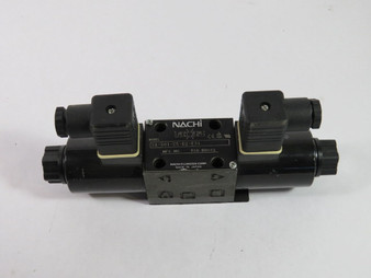 Nachi Solenoid Valve 4-Way 3-Position 26.4GPM 5075PSI 24VDC  USED
