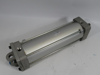SMC NCDA1X400-1200 Tie-Rod Cylinder 4" Bore 12" Stroke USED