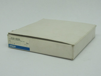 Omron E32-D32L Fiber Optic Reflective Sensor 1050mm Range 2m Length NEW