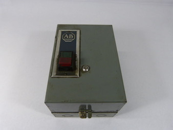 Allen-Bradley 509-BAH Enclosed Non-Reversing Starter 200-208V Size 1  USED