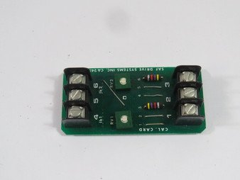 Saftronics CA245 Calibration Board  USED