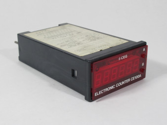 CEG CE100A 6-Digit Counter Module 12V/5V *LOOSE DISPLAY* USED