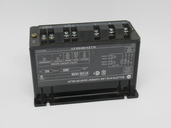 Allen-Bradley 813S-VOB Line Current Monitor Relay Ser. B 480V 3Ph 60Hz USED