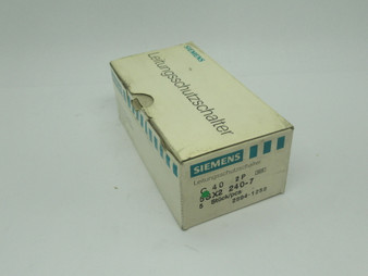 Siemens 5SX2240-7 Circuit Breaker C40 2-Pole 40A 480VAC 5-Pack NEW