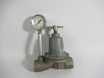 Graco 206-019 Back Pressure Valve w/Gauge 1" 180 psi 1.2mPa USED