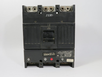 General Electric TJK436F000 Circuit Breaker 300A 600VAC 3 Pole SHELF WEAR USED