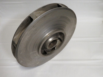 Generic Enclosed Pump Impeller 8 Vane 22.5"OD 3-1/8"ID USED