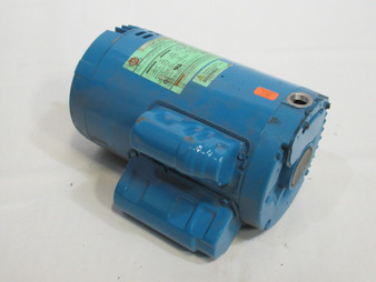 US Motors 2HP 3450RPM 115/208-230V 56J OPEN 1Ph 20/10.8-10A 60Hz USED